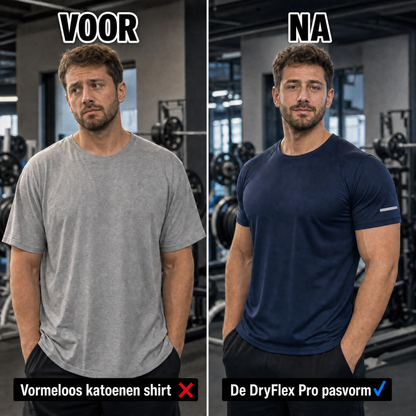 Voor en na — DryFlex Pro pasvorm